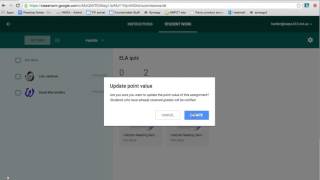 Providing Feedback and Grading an Assignment in Google Classroom