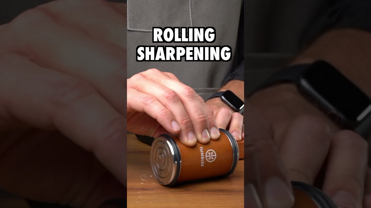 Victorinox Touch up with the Tumbler Rolling Sharpener! #knifesharpener  #tumblerusa