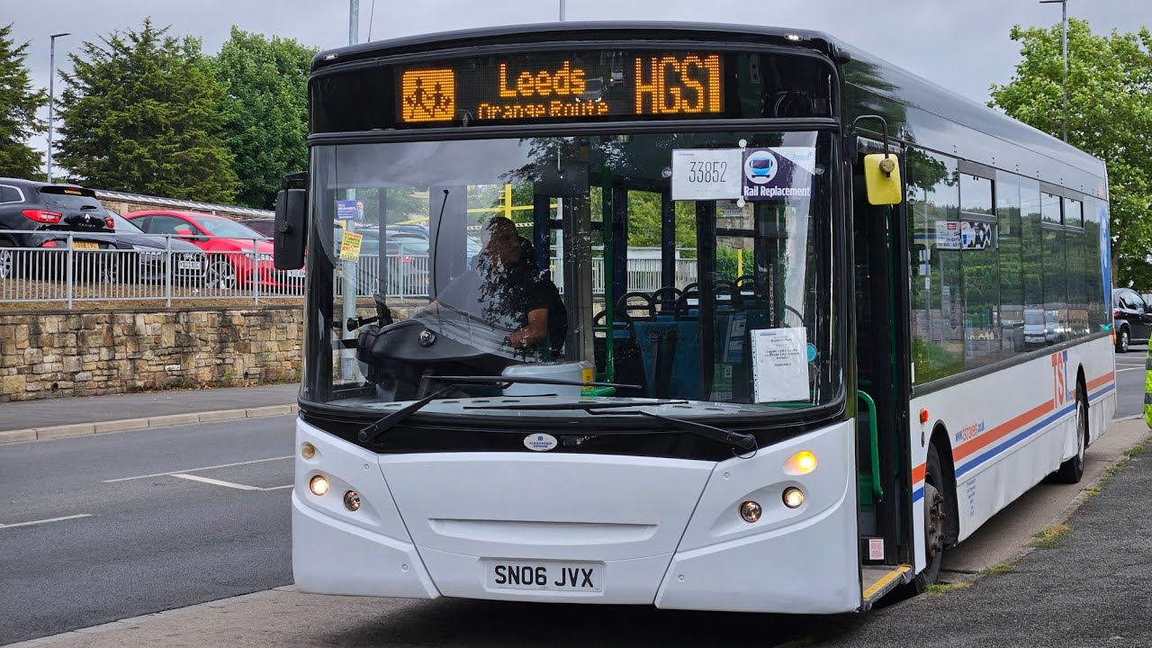 [HD WS] 🚉 *REVVY* TS Travel SN06 JVX On Rail Replacement - YouTube