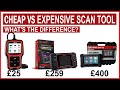 OBD2 Scan Tools - Cheap Vs Expensive - What's The Difference?
