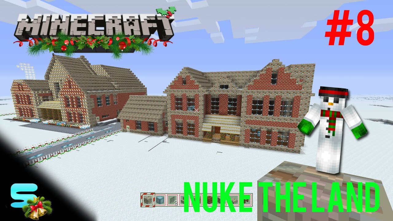 minecraft xbox one edition road to christmas city build series 5