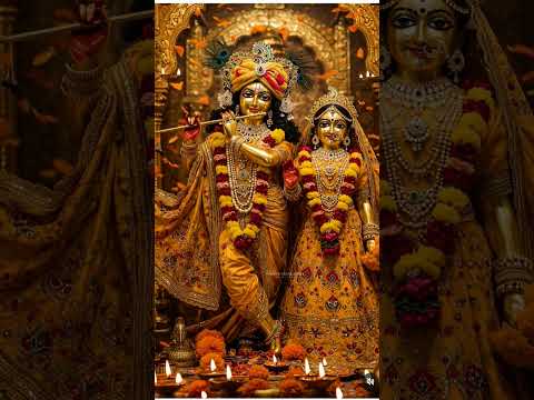Tere Charno Se Lipat Jaate Hain | Krishna Bhakti Bhajan | Hare Krishna Hare Rama #shorts #trending