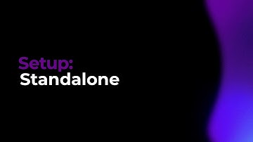 Standalone Setup | BrightSign