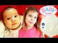 ШОУ Baby Zara - Элис делает слепок ножки Зары