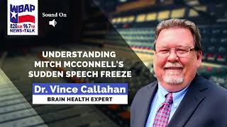 Mitch McConnell freezes midsentence during news conference - What happened? | Dr. Vince Callahan