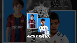 Thiago messi dan cristiano junior #football #fypシ #lapulga #cr7