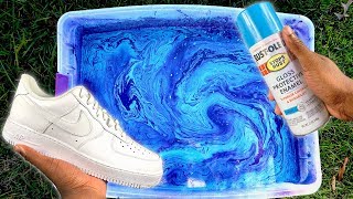 HYDRO Dipping AIR FORCE 1's!! 💧👟 (GIVEAWAY)