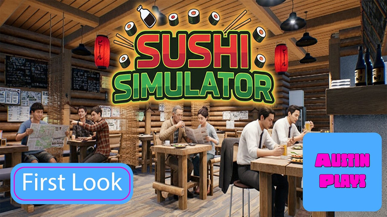 Sushi Simulator Next Fest Demo – First Look at Our NEW Restaurant! 🍣