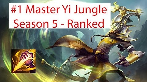Ranked Commentary Master Yi Jungle - League of Legends