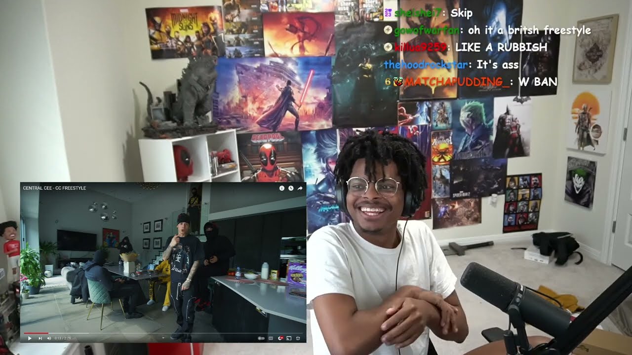 ImDOntai Reacts To Central Cee - CC Freestyle