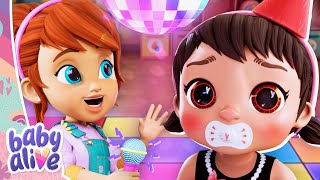 The Babies Have A Birthday Party Disco! 🪩 BRAND NEW Baby Alive Episodes 🎤 Family Kids Cartoons