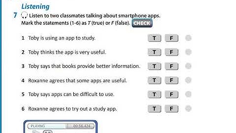 Action 10 module 3 p39 ex 7 listening