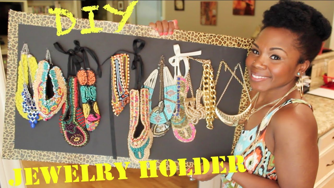 4baby DIY Jewelry Holder || How I Stash My Jewelry (Avoid Tangled Jewelry Under 5$)