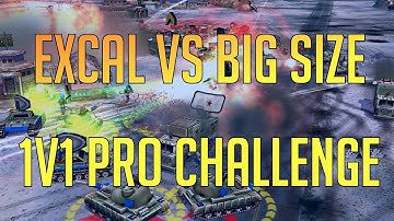 LIVE | ExCaL vs BiG SiZe | 1v1 $50 Money Challenge | Command & Conquer Generals Zero Hour