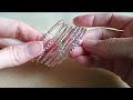 Memory Wire Bracelet Tutorial