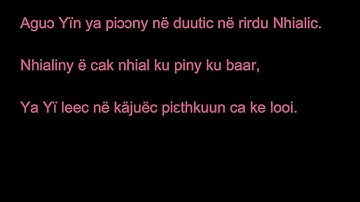 Nhialic Wuurdiɛn de weicie cɔk ɣa piir