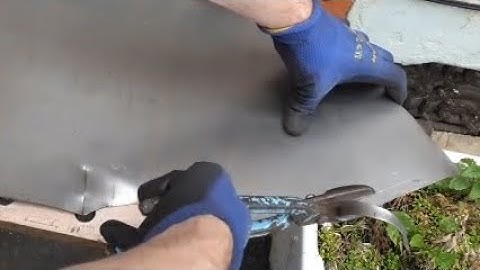 How to use tin snips