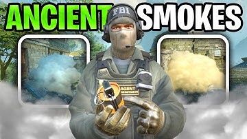 Every ESSENTIAL Smoke You MUST KNOW on Ancient in CS2