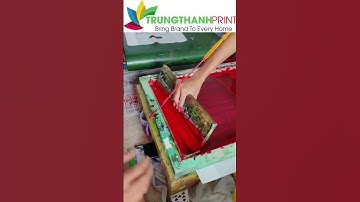 Qúa Trình In Lụa trong in ấn bao bì