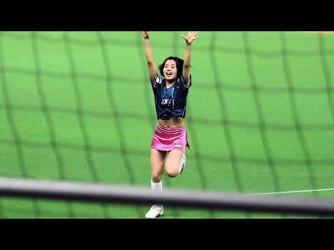 ＜2018.8.26楽天戦＞ファイターズガールによるロケット7