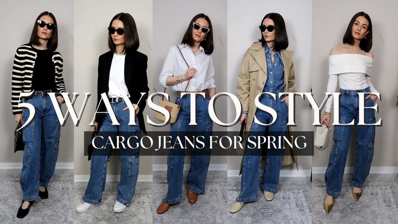 HOW TO STYLE CARGO PANTS, 5 OUTFIT IDEAS FOR EVERY OCCASION