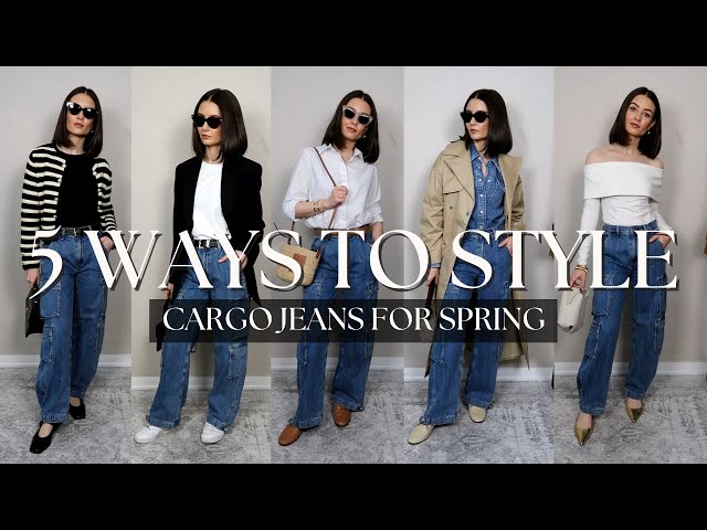 HOW TO STYLE CARGO PANTS, 5 OUTFIT IDEAS FOR EVERY OCCASION