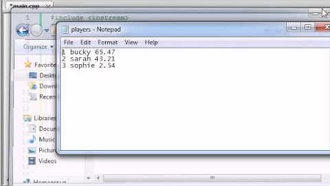 Buckys C++ Programming Tutorials - 67 - Reading Custom File Structures