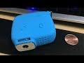 Should you buy a $15 Projector?? | Brookstone Keychain Projector Review