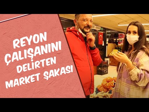 Reyon Çalışanını Delirten Market Şakası | Mustafa Karadeniz