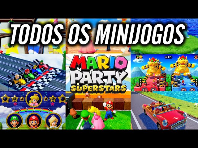 Os divertidos minijogos de Mario Party e um anúncio muito especial