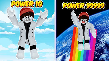 Upgrading NOOB to MAX LEVEL in ROBLOX JUMP CLICKER