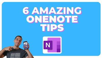6 AMAZING OneNote Tips!