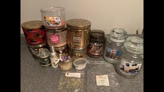 January Candle & Wax Empties | 2020