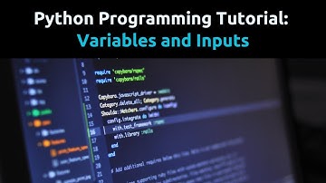Python Tutorial: Variables and Inputs