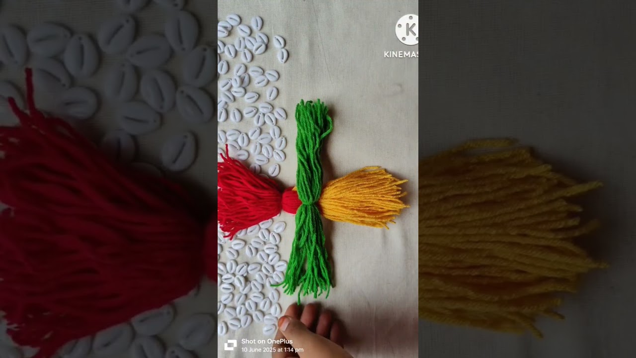 waste wool bird craft ideas #@Crafter_Kshipra