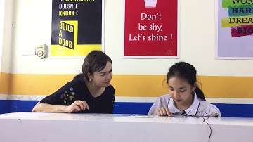 Quỳnh Vân-Test speaking-Hệ thống Anh ngữ Quốc tế Nemo - Tiếng Anh trẻ em 4-15 tuổi.