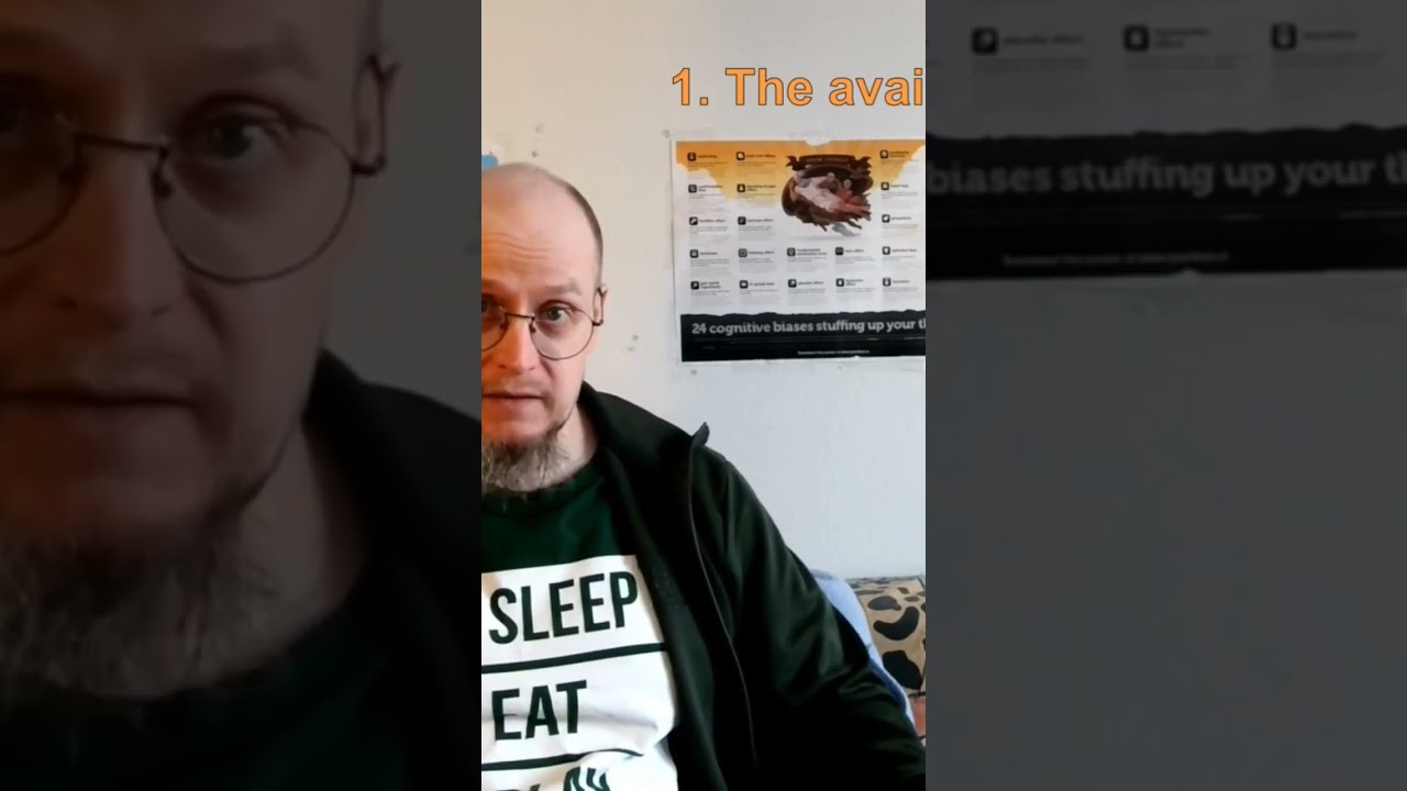 The Availability Heuristic #philosophy #cognitivebias #criticalthinking #psychology