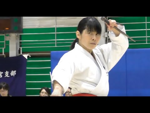 第三回全日本琉球古武道選手権大会 一般女子 釵 2 Ryukyu Kobudo Sai Woman