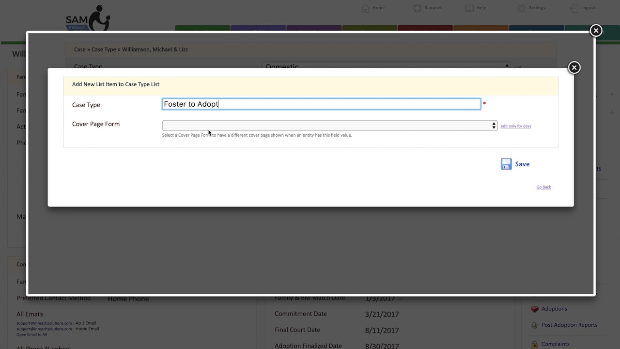 Add Case Types & Stages - YouTube
