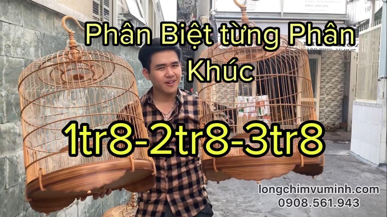 LỒNG CHÒE THAN - NHỮNG MẪU LỒNG TRƠN TRE GIÀ 68 NAN SIÊU ĐẸP - LỒNG CHIM VŨ MINH