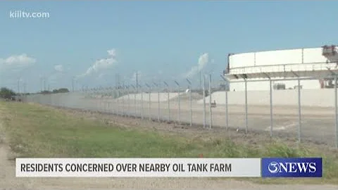 Residents in Annaville concerned over nearby oil tank farm
