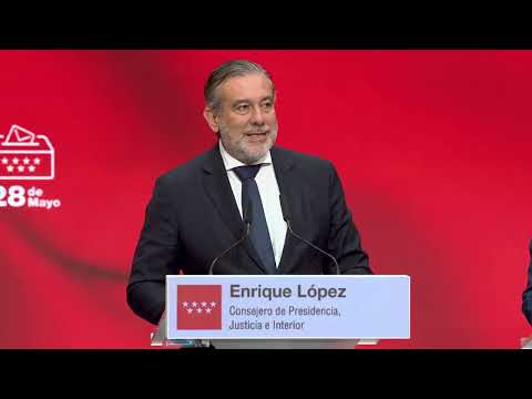 Enrique López ofrece la participación en Madrid: 29,17% a las 13.00, 2,5 puntos más que en 2021