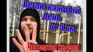 Вызов на 2020 год. Бегаю каждый день от 5 км, четвёртая неделя.