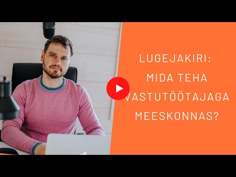 Video: Kuidas Personali Juhtida: Haridusprogramm Noorele Juhile