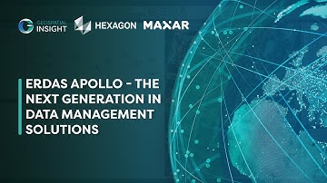 ERDAS APOLLO - The Next Generation In Data Management Solutions