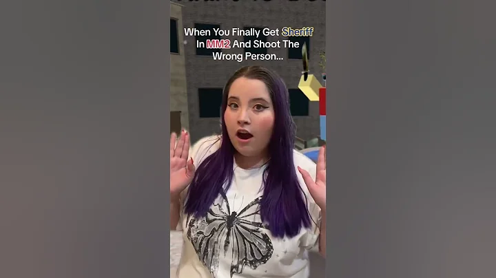 When You Finally Get Sheriff In MM2 And Shoot The Wrong Person