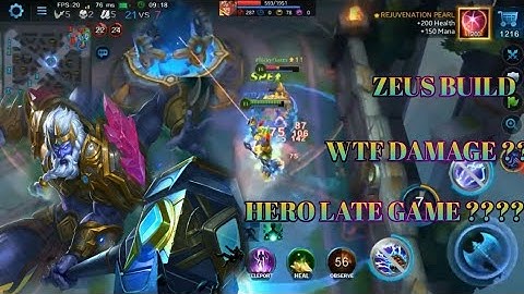 HEROES EVOLVED - ZEUS BUILD | NEW HERO | GAMEPLAY