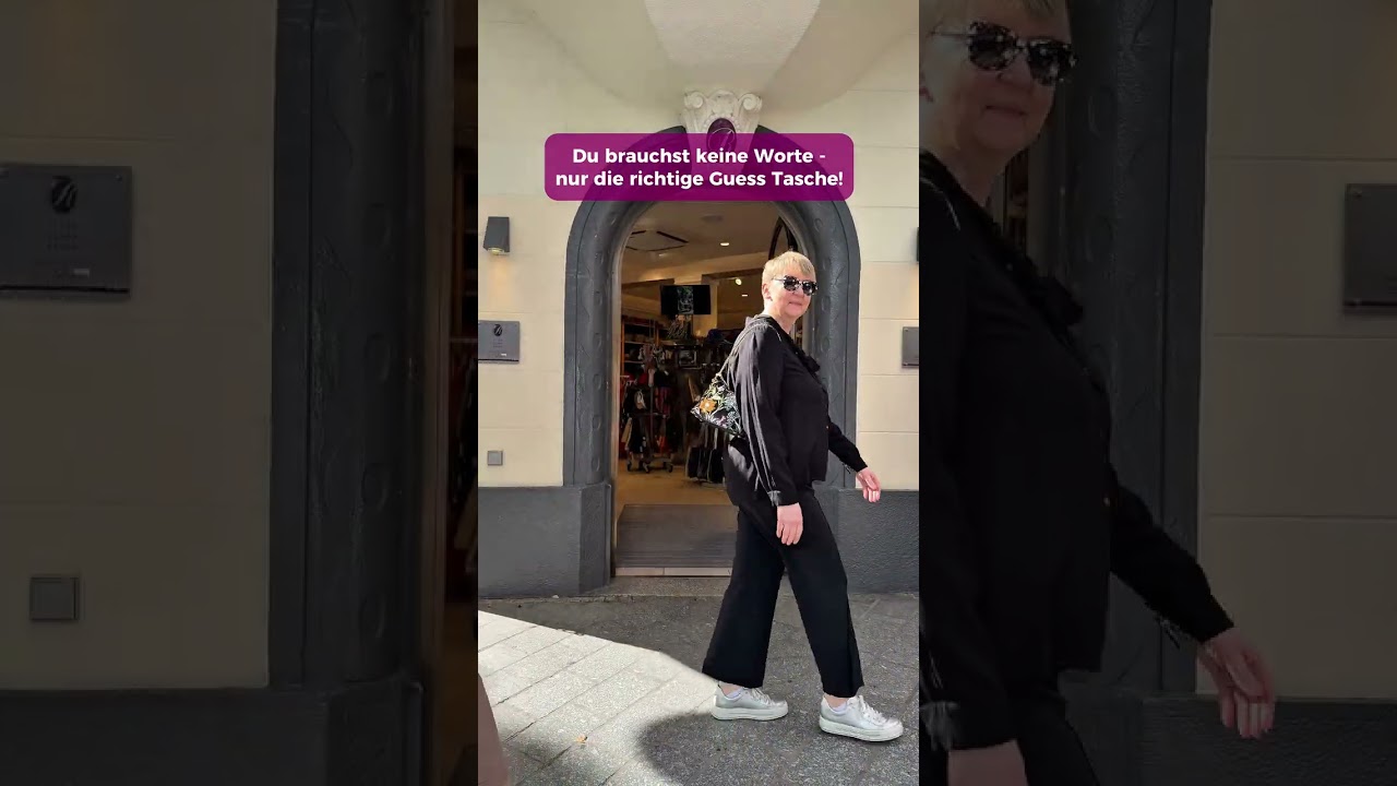 Video: Du brauchst keine Worte: nur die richtige Guess Tasche