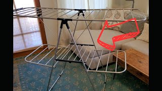 My Review of the  Foldable ONGMICS Clothes Drying Rack!