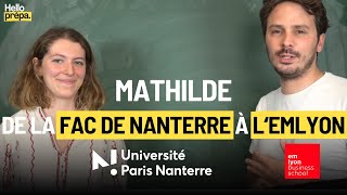 Mathilde - De La Fac De Nanterre À Lemlyon - Hello Prépa Alumni